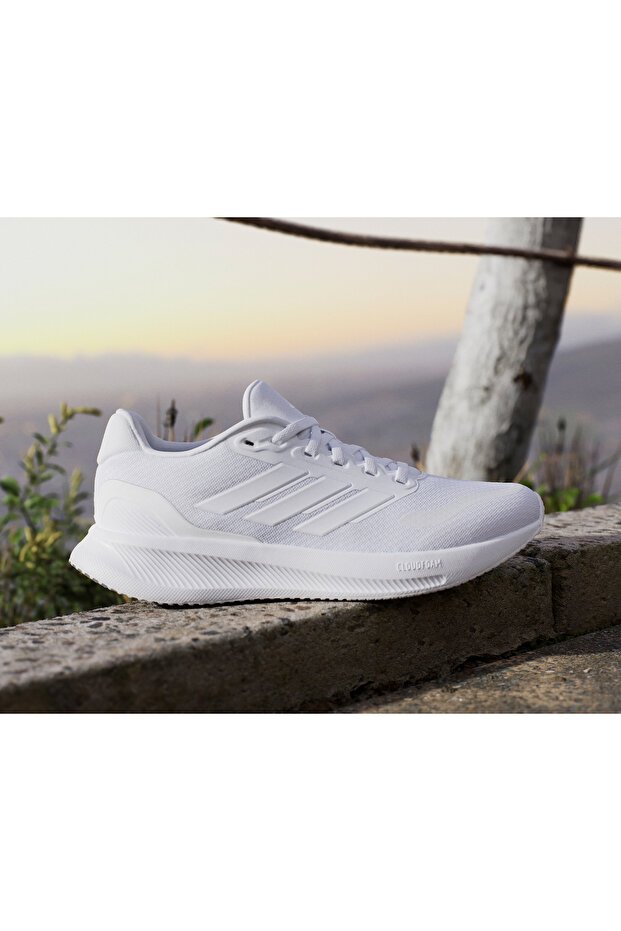 adidas حذاء الجري Runfalcon 5 W للنساء Ih7760 أبيض - الصورة 6
