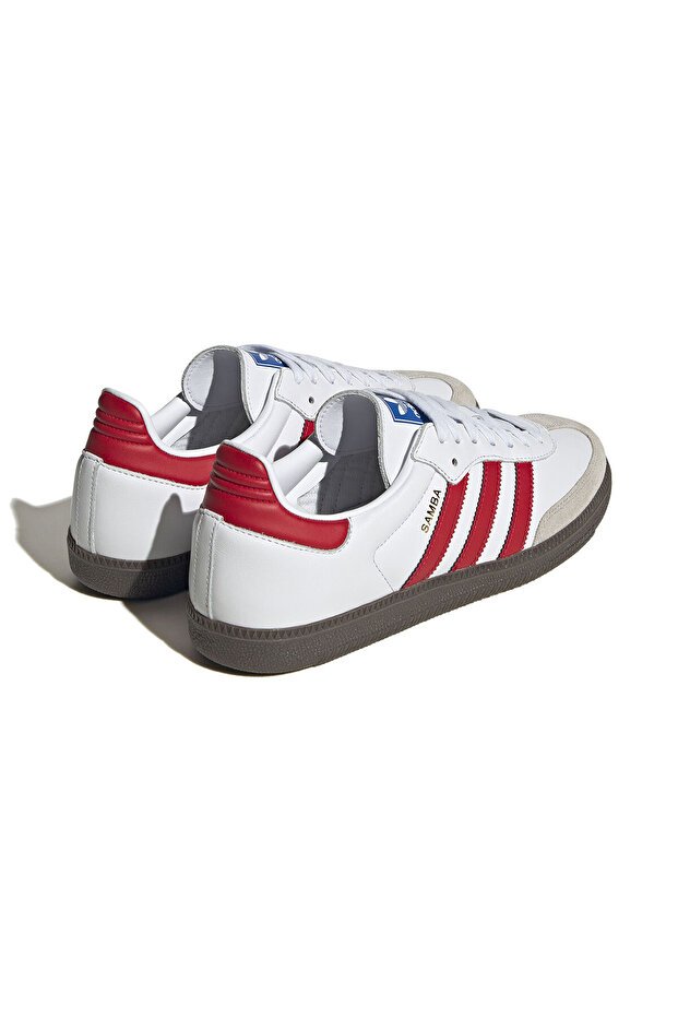 adidas سامبا أوغ حذاء كاجوال للرجال IG1025 أبيض - الصورة 2